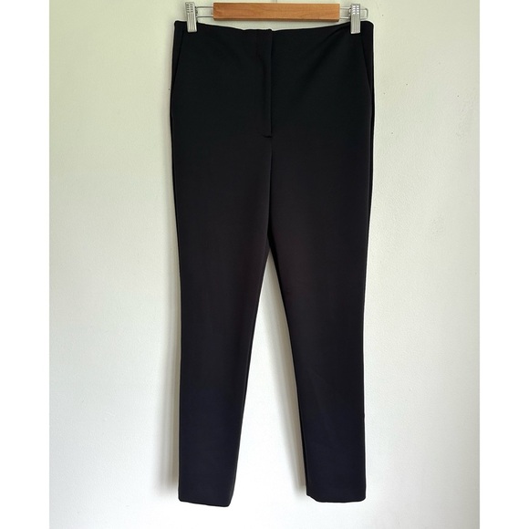 Theory Tennyson Knit Tech Trouser Pants in Black - Picture 2 of 7